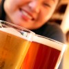 2 beer and pizza happy hours?! I'm smiling, too.